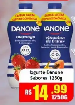 Supermercado Kibe logurte danone sabores oferta