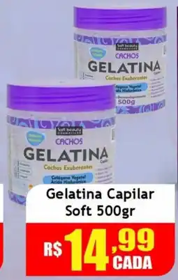 Supermercado Kibe Gelatina capilar soft oferta