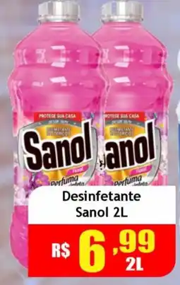 Supermercado Kibe Desinfetante Sanol oferta