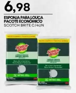 Mercadão Atacadista esponja para louça oferta