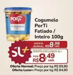 Super Luna Cogumelo PorTi Fatiado / Inteiro oferta
