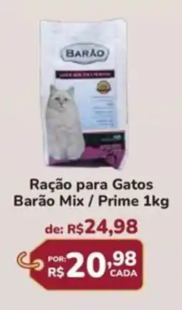 Super Luna Ração para Gatos Barão Mix / Prime oferta