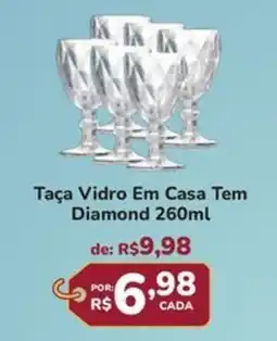 Super Luna Taça Vidro Em Casa Tem Diamond oferta