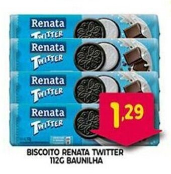 Bom Dia Biscoito Renata Twitter 112g Baunilha oferta
