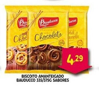 Bom Dia Biscoito Amanteigado Bauducco 335/375g sabores oferta