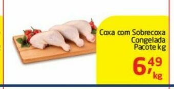 Tenda Atacado Coxa e sobrecoxa de frango congelada kg oferta