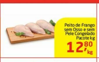 Tenda Atacado Peito de frango sem osso e sem pele congelado pacote kg oferta