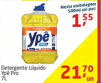 Tenda Atacado Detergente líquido ypê pro 7 l oferta