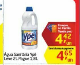 Tenda Atacado Água sanitária ypê oferta
