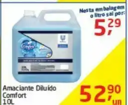 Tenda Atacado Amaciante comfort 10 l oferta