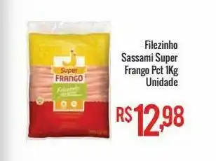 Mart Minas Filé de sassami super frango oferta