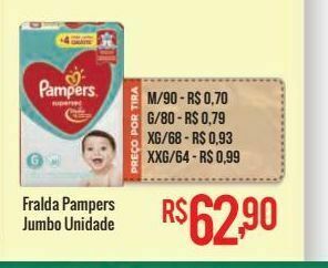 Mart Minas Fraldas pampers oferta
