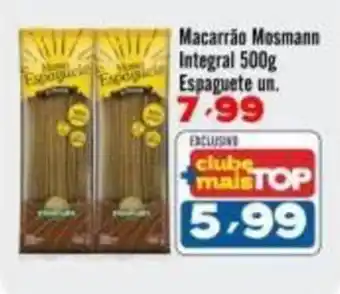 Macarrão mosmann integral espaguete un.