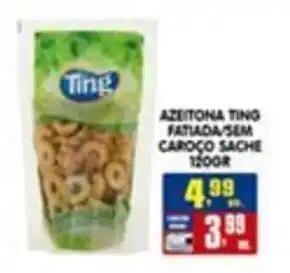 Higa's Supermercado azeitona ting fatiada sem caroço sache oferta
