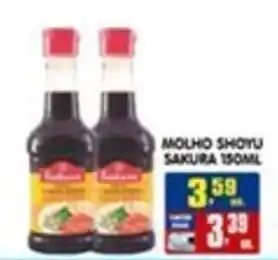Higa's Supermercado molho shoyu sakura oferta