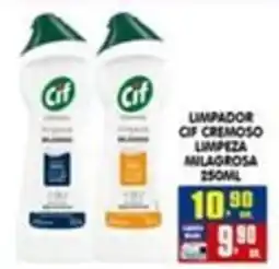 Higa's Supermercado Limpador Cif cremoso limpeza milagrosa oferta
