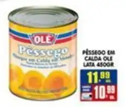 Higa's Supermercado Pêssego em calda ole oferta
