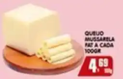 Higa's Supermercado Queijo mussarela fat a cada 1000g oferta