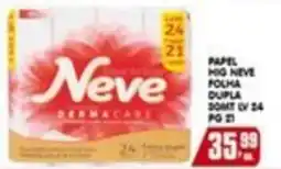 Higa's Supermercado Papel hig neve folha dupla oferta