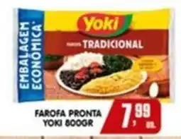 Higa's Supermercado Farofa pronta yoki 800gr oferta