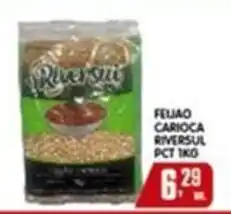 Higa's Supermercado Féijão Carioca Riversul oferta