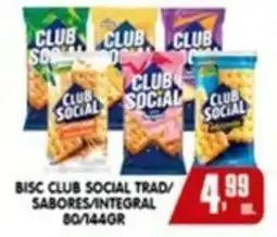 Higa's Supermercado Bisc club social trad/ sabores/integral oferta