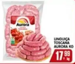 Higa's Supermercado Linguiça Toscana Aurora Kg oferta