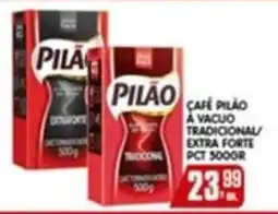 Higa's Supermercado Café pilão a vácuo tradicional/extra forte oferta
