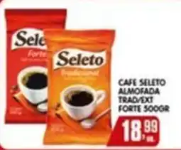 Higa's Supermercado Cafe seletto almofada oferta