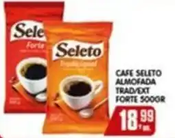Higa's Supermercado Cafe seleto almofada trad/ext forte oferta