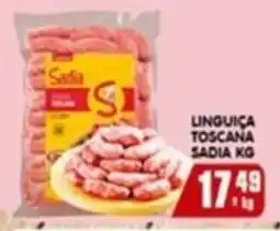 Higa's Supermercado Linguiça Toscana Sadia Kg oferta