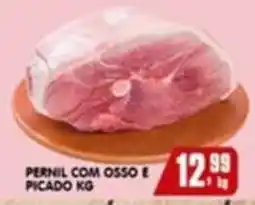 Higa's Supermercado Pernil com osso e picado kg oferta