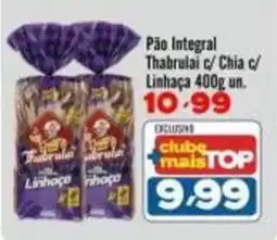 Rede Top Pão integral thabrulai c/ chia c/ linhãa oferta