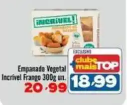 Rede Top Empanado vegetal incrível frango oferta