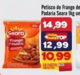 Rede Top Petisco de frango de padaria seara oferta