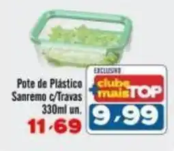 Rede Top Pote de Plástico Sanremo c/Travas oferta