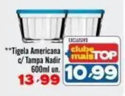 Rede Top Tigela Americana c/ Tampa Nadir oferta