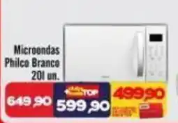 Rede Top Microondas Philco Branco oferta