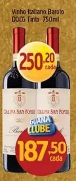 Supermercados Guanabara Vinho Italiano Barolo DOCG Tinto oferta