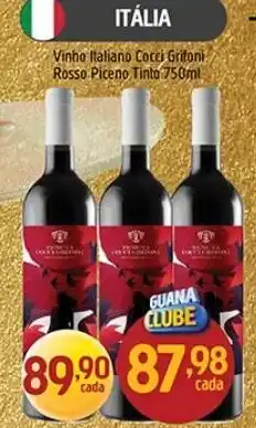 Supermercados Guanabara Vinho Italiano Cucci Grifoni Rosso Piceno Tinto oferta