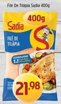 Supermercados Guanabara Filé de tilápia sadia oferta