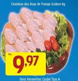 Supermercados Guanabara Coxinhas das Asas de Frango Guibon kg oferta