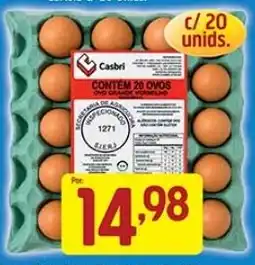 Supermercados Guanabara Ovos casbri oferta