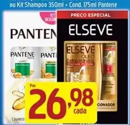 Supermercados Guanabara Kit Shampoo 350ml Cond. 175ml Pantene oferta