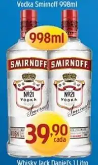 Supermercados Guanabara Vodka smirnoff oferta