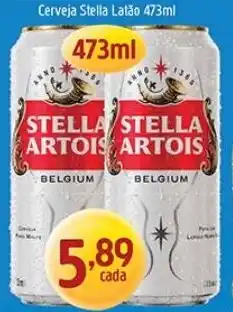 Supermercados Guanabara Cerveja stella latão oferta