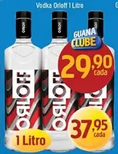 Supermercados Guanabara Vodka orloff 1 litro oferta