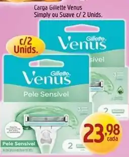 Supermercados Guanabara Gillette Venus Pele Sensivel oferta