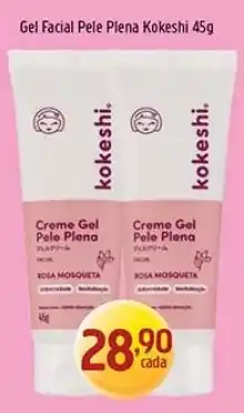 Supermercados Guanabara Creme gel pele plena rosa mosqueta oferta