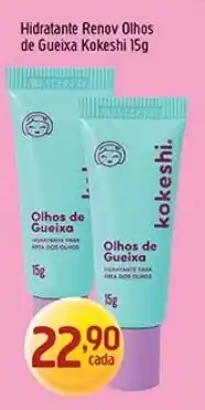Supermercados Guanabara Hidratante renov olhos de gueixa kokeshi oferta